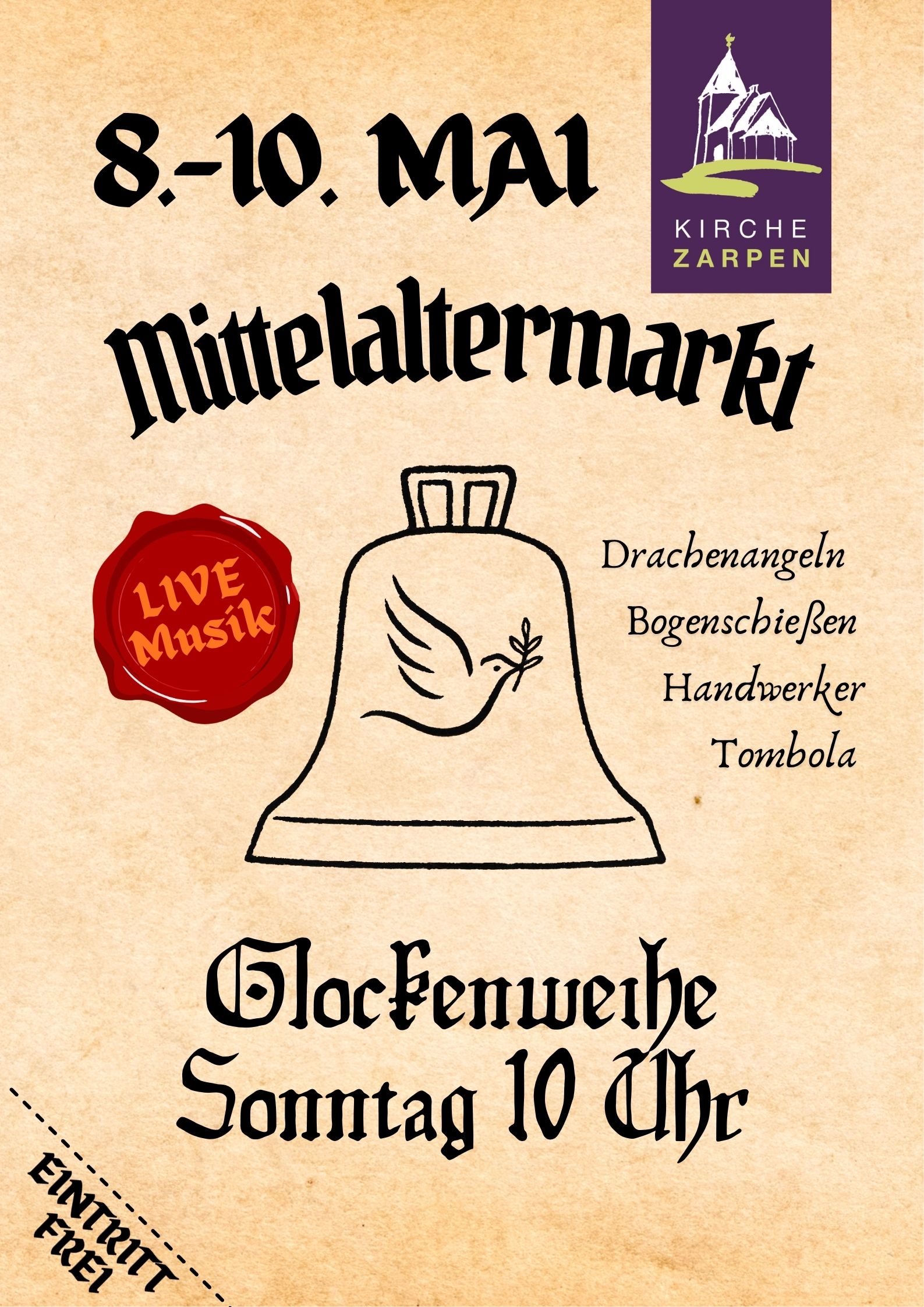 Plakat Mittelaltermarkt